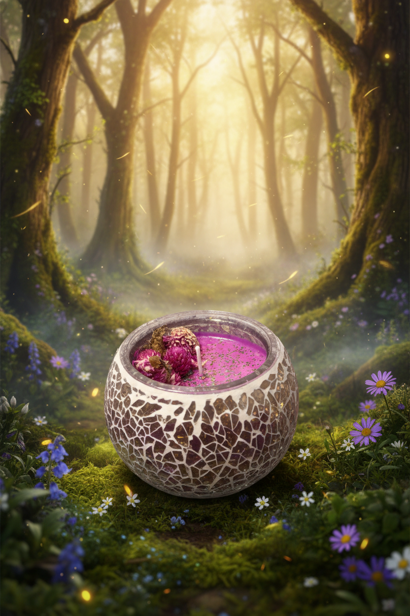 Mosaic Bowl Candle